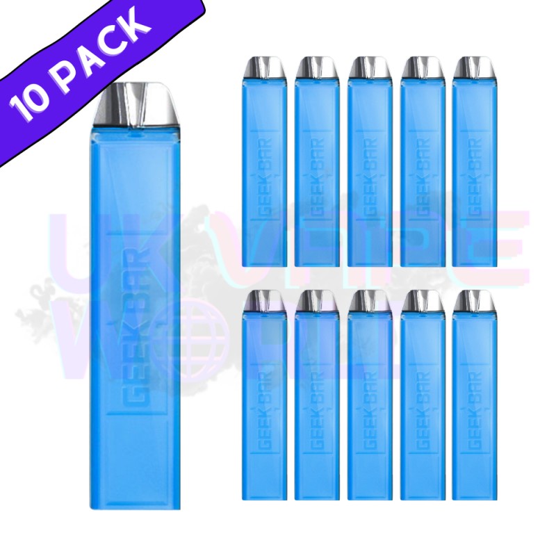 Geek Bar S600 Blue Razz Flavour Disposable Vape 20...