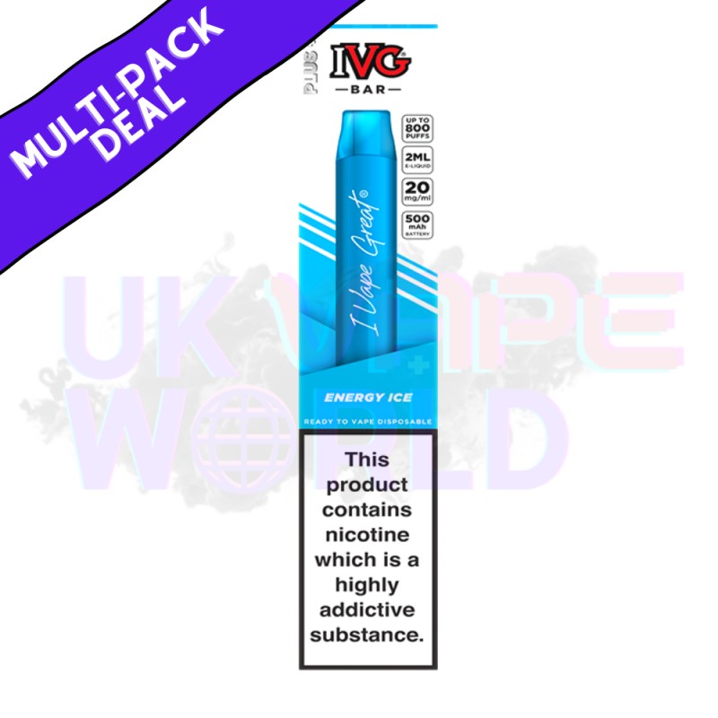 IVG Max 3000 Puff Energy Ice Flavour