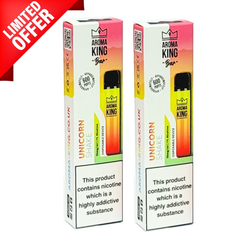 Unicorn Shake By Aroma King 600 Puffs Disposable