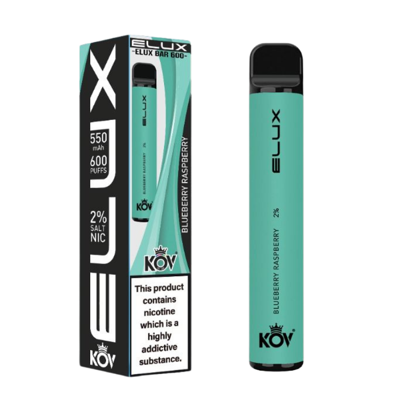 Blueberry Raspberry By Elux Bar Disposable Vape