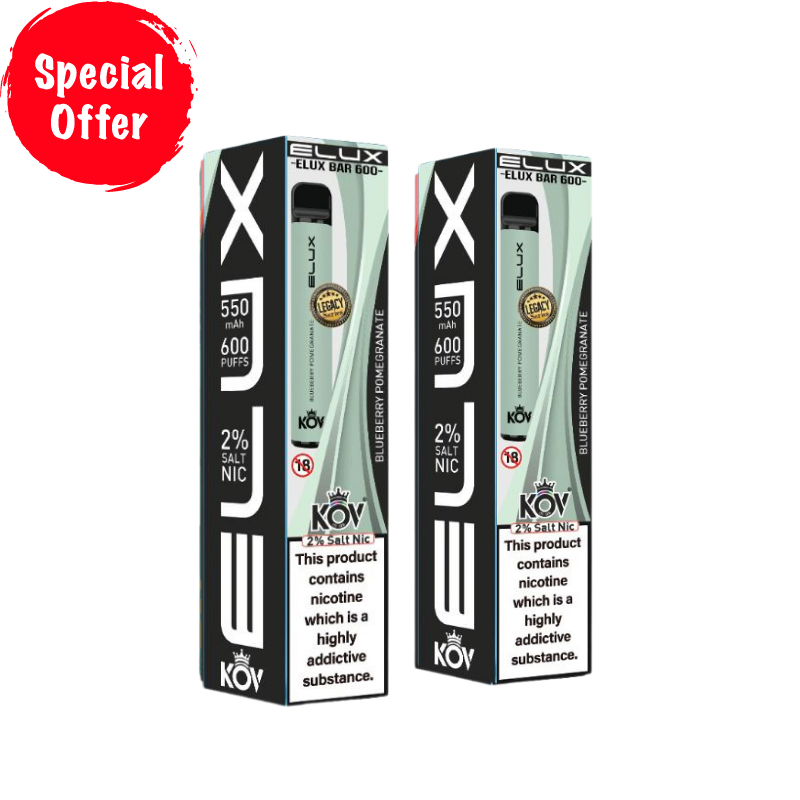 Blueberry Pomegranate By Elux Bar Disposable Vape