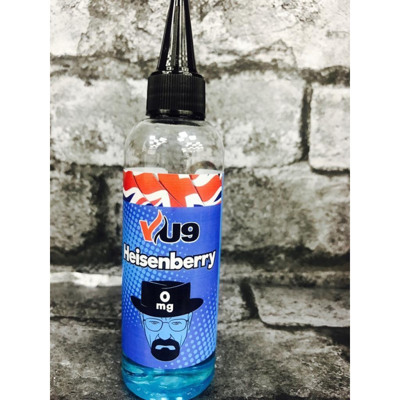 VU9 premium shortfill e-juice sensational six flavours 60/40 vg pg