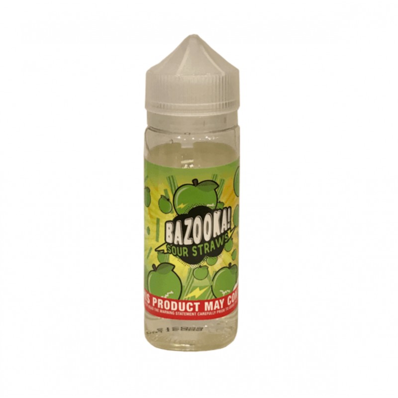 Bazooka Sour Straws E-Liquid 100ml Short Fill