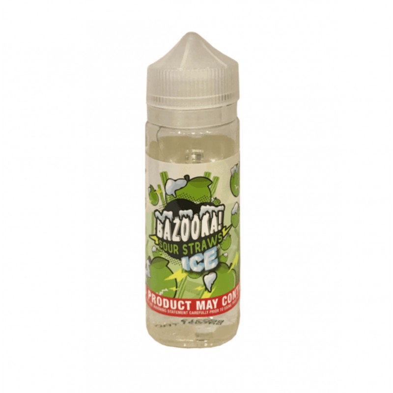 Bazooka Sour Straws E-Liquid 100ml Short Fill