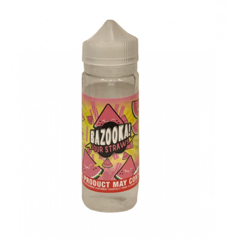 Bazooka Sour Straws E-Liquid 100ml Short Fill