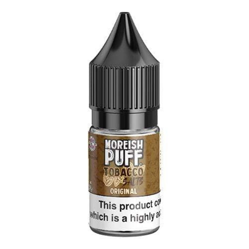 Moreish Puff Tobacco Original Nic Salt