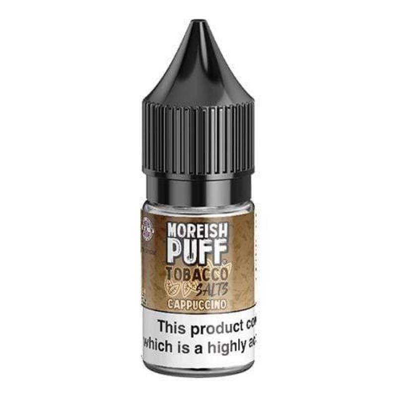 Moreish Puff Tobacco Cappuccino Nic Salt