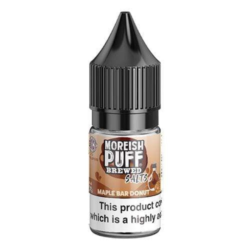 Moreish Puff Brewed Maple Bar Donut Nic Salt