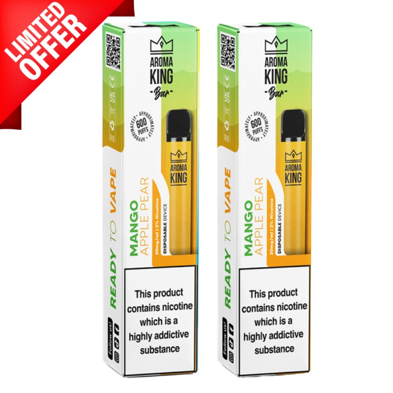 Mango Apple Pear By Aroma King 600 Puffs Disposable