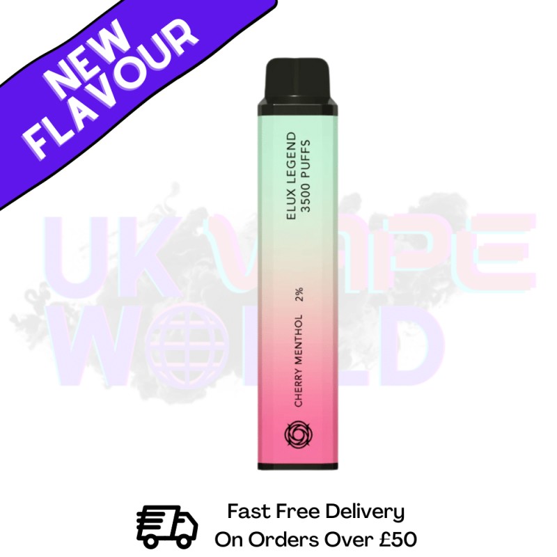 Elux Legend (NEW) 3500 Puff Cherry Menthol Bar