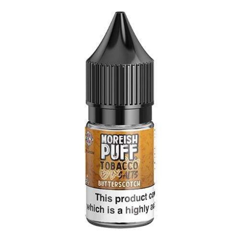 Moreish Puff Tobacco Butterscotch Nic Salt