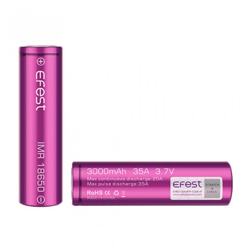 Efest IMR 18650 35A 3000 mAh Battery